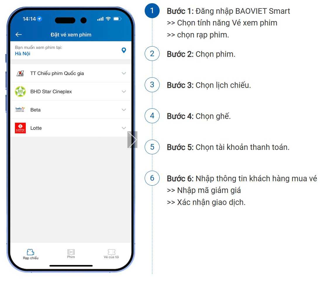 Xem phim thả ga, nhận ngay Deal hời trên BAOVIET Smart